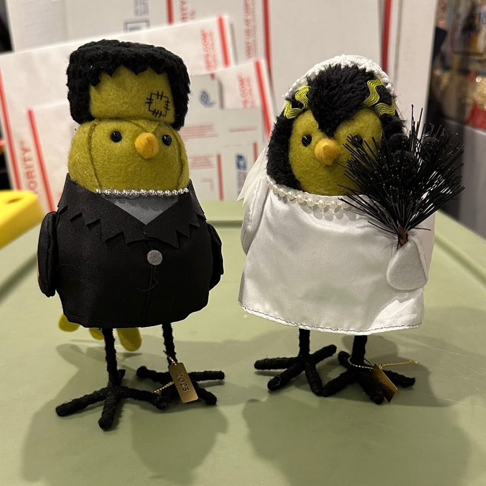 Gomez & Freda Fabric Birds